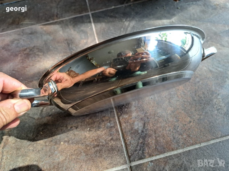 марков тиган с две дръжки Silit Silitherm  17/3, снимка 1