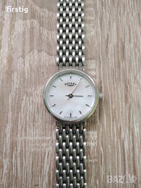 Дамски Сребърен 925 Часовник Rotary , снимка 1