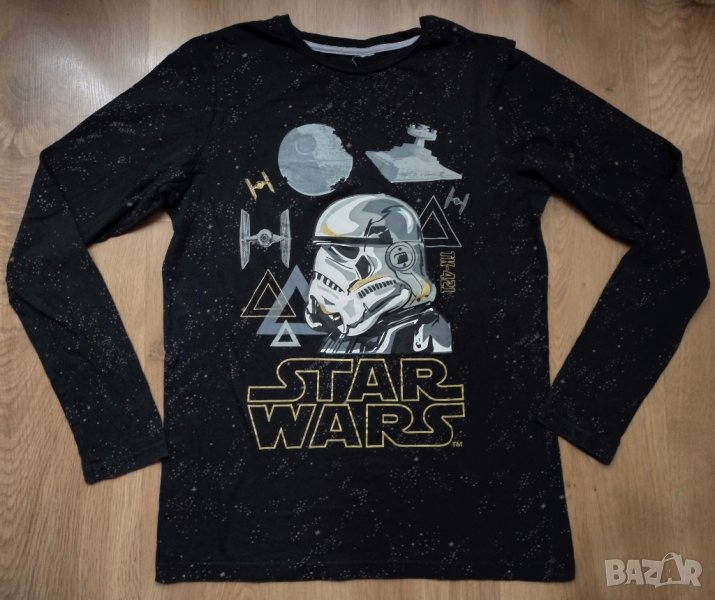 Star Wars - блуза с дълъг ръкав за ръст 160см., снимка 1