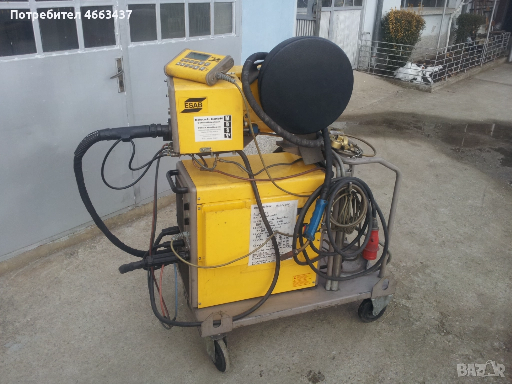 Професионална машина за заваряване Esab Aristo LUC 500 , снимка 1