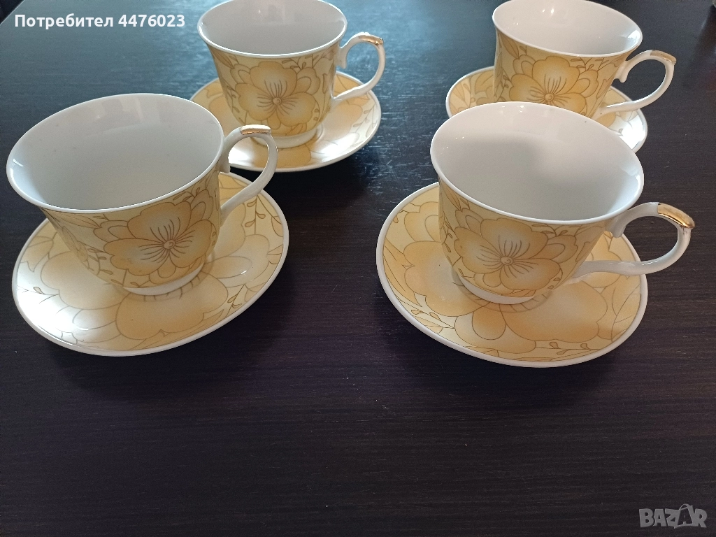 Комплект чаши за чай, снимка 1