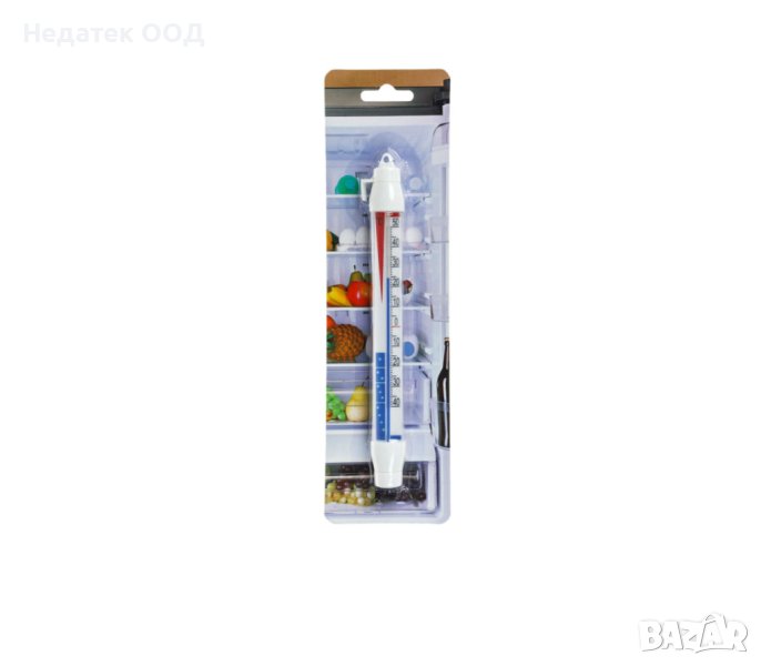  Термометър за хладилник, пластмасов, 20см, снимка 1