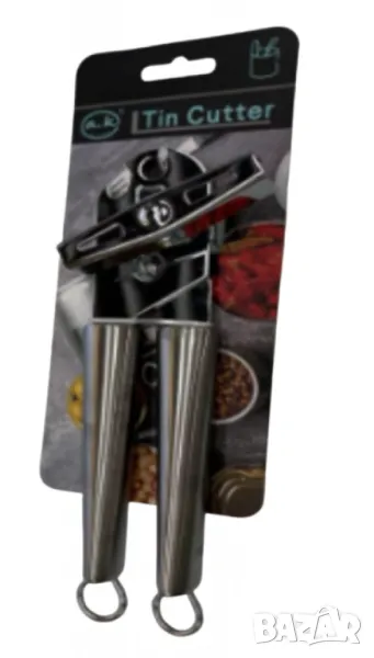 Стилна и здрава ръчна отварачка за консерви от инокс, снимка 1