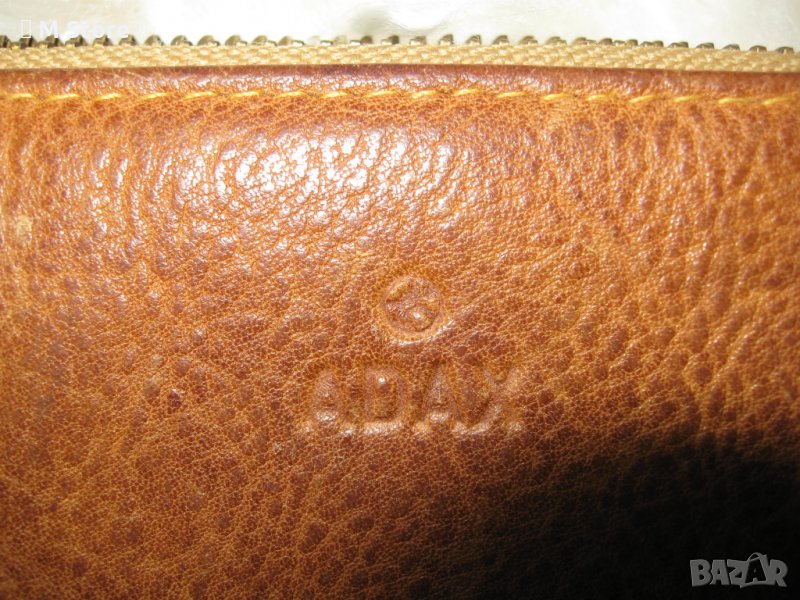 Adax портфейл естествена кожа, снимка 1
