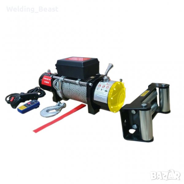 Електрическа лебедка STRONGMAX за джипове – 12 V–6136 КГ/13500LB WINCH , снимка 1