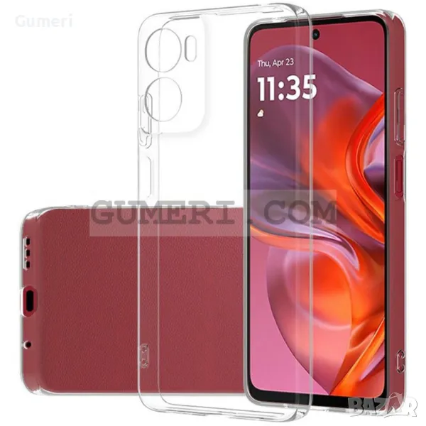 Motorola Moto E15 Силиконов Гръб Със Защита За Камерата, снимка 1