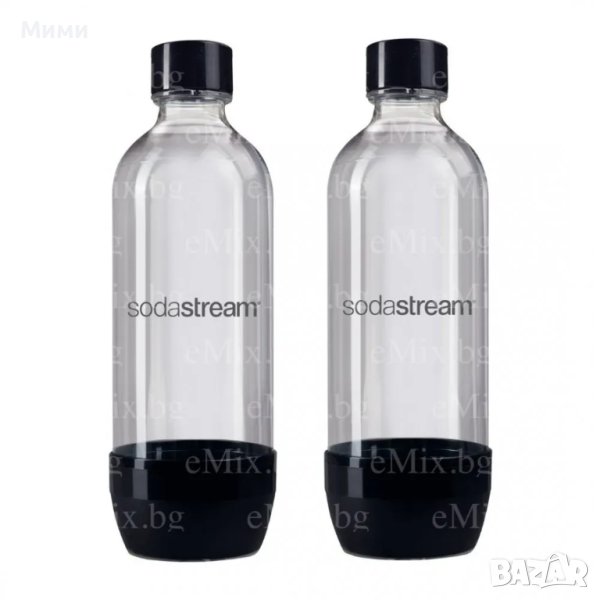 КОМПЛЕКТ ОТ 2 ПЛАСТМАСОВИ БУТИЛКИ, 0.8 L - SODASTREAM, снимка 1