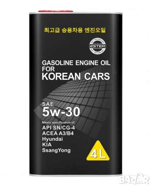 Масло SCT OEM for KIA HYUNDAI 5W30 4л, снимка 1
