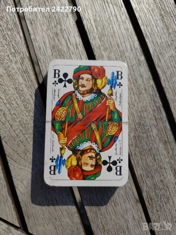 Стари карти за игра, снимка 1