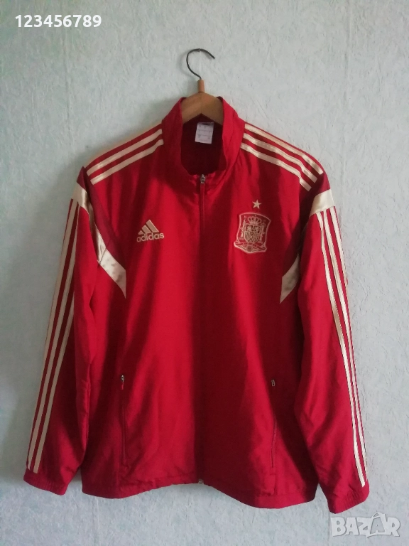 Spain Adidas ново оригинално горнище яке Испания Адидас размер L/XL , снимка 1