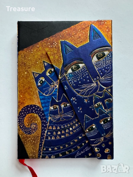 Бележник Paperblanks Fantastic Felines Mediterranean Cats, снимка 1