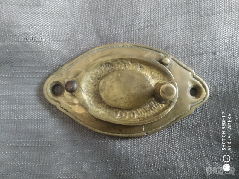 стара бронзова шпионка за врата, снимка 1