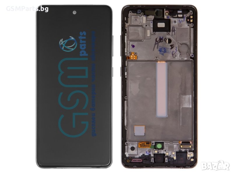 Дисплей +Тъч Скрийн +Рамка за Samsung Galaxy A52/A52s + Подарък Лепило, снимка 1