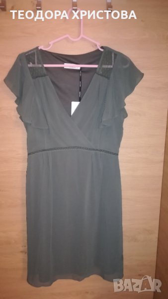 Нова, с етикети кокетна рокля Naf Naf, М размер, снимка 1