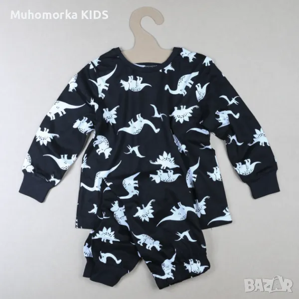 НАМАЛЕНИЕ! детска пижама комплект Matalan динозаври 68 6-9 74 9-12 80 12-18 86 18-24 92 2-3 98 3-4, снимка 1