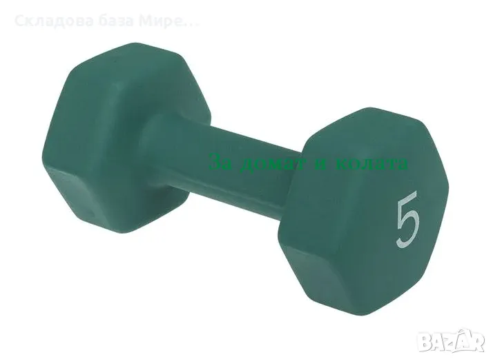  Гира желязо с винилово покритие 5 килограм , снимка 1