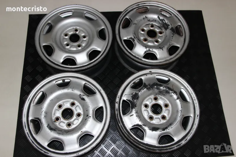 Комплект железни джанти Toyota RAV-4 (1994-2005г.) RAV4 60.1 5x114.3 / 16 цола, снимка 1