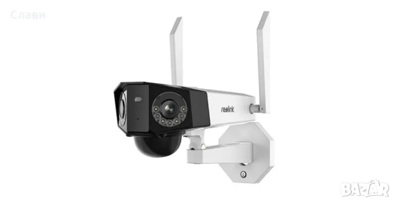 Reolink duo 2 + солар WiFi 4K Панорама , солар/батерия  180 градуса два обектива , снимка 1