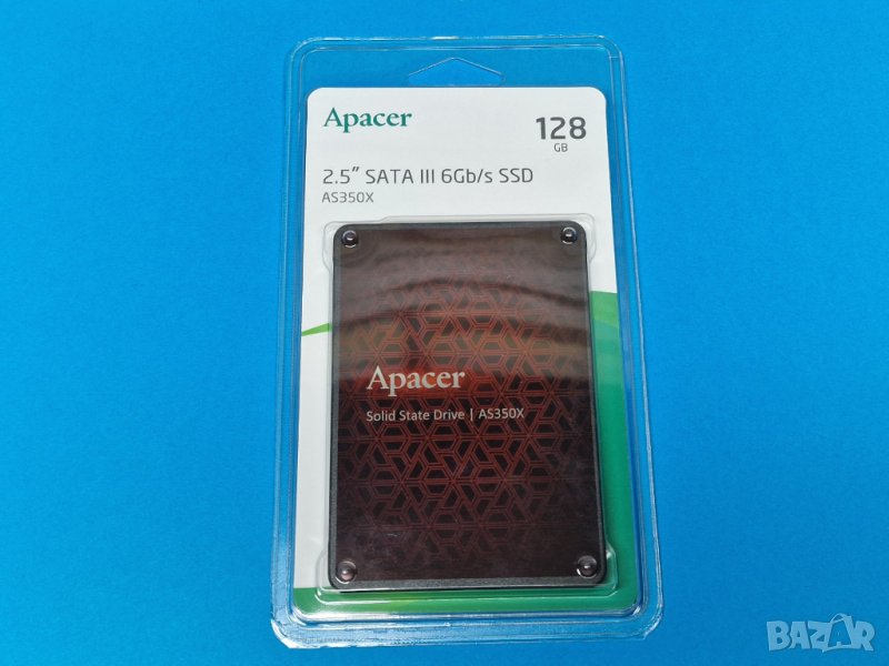 Нов SSD диск ССД хард диск 128GB Apacer 120GB, снимка 1
