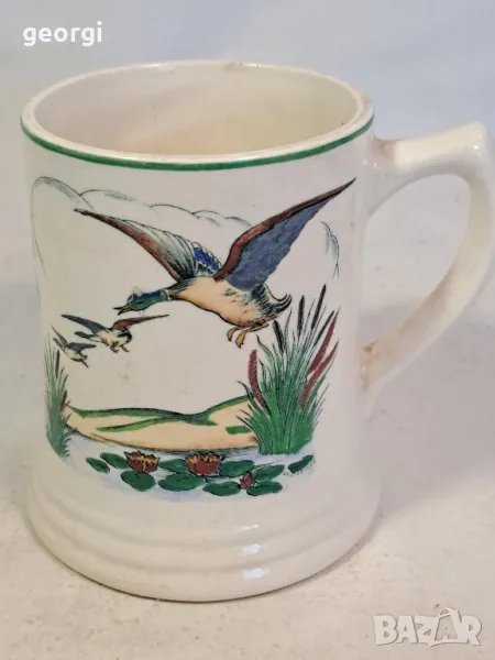 английска халба с ловни мотиви 6/3, снимка 1