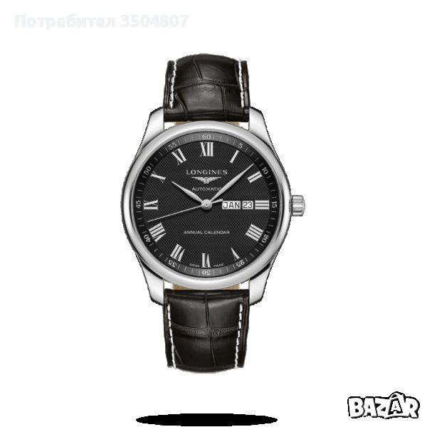 Мъжки часовник Longines Master Collection Automatic Black Dial - 4199.99 лв., снимка 1