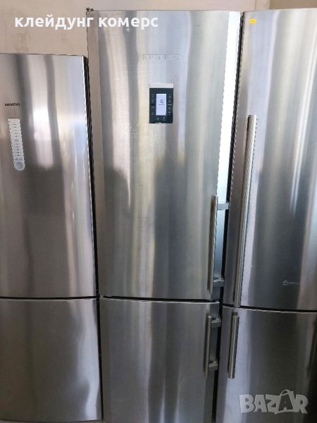 Хладилник с фризер LIEBHERR PREMIUM NO FROST ИНОКС вис.200см. А+++, снимка 1