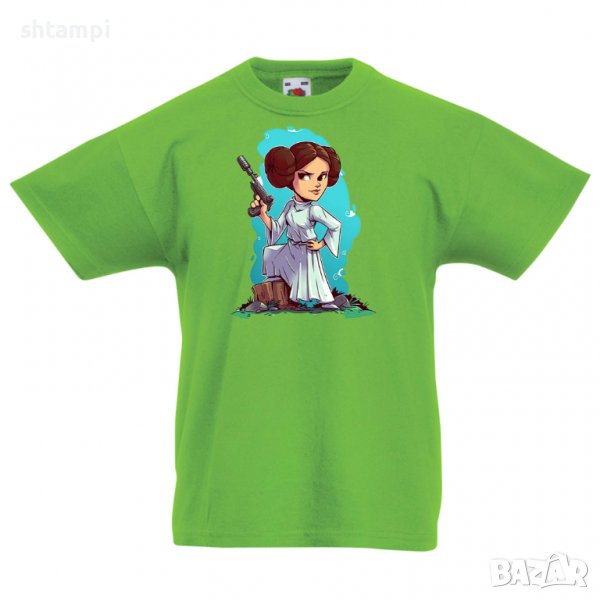 Детска тениска Star Wars Lea Star Wars,Игра,Изненада,Подарък,, снимка 1