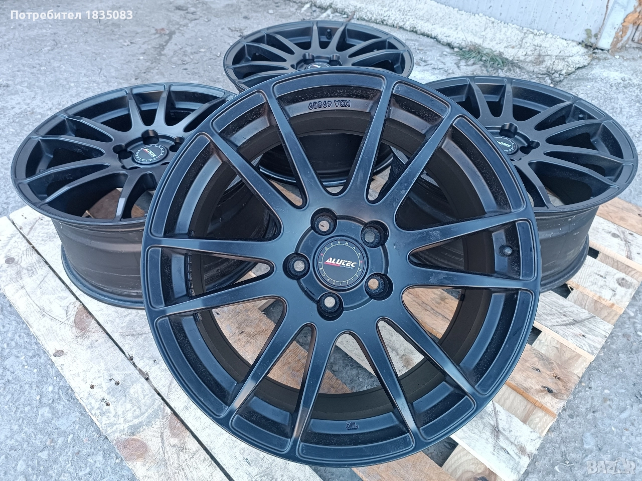 Лети джанти 18ки 5х112 Alutec, снимка 1