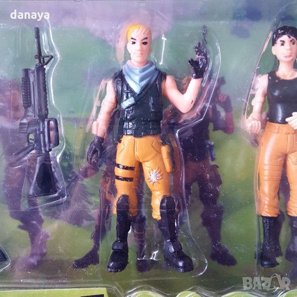 2576 Комплект фигури Фортнайт фигурки Fortnite с аксесоари в Фигурки в ...