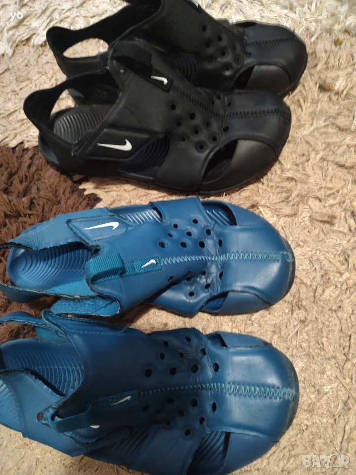 Детски дрехи размер  и два чифта сандали Найк номер 33,5, снимка 1