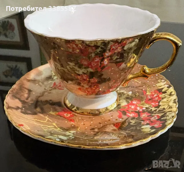 Сет костен порцелан , снимка 1