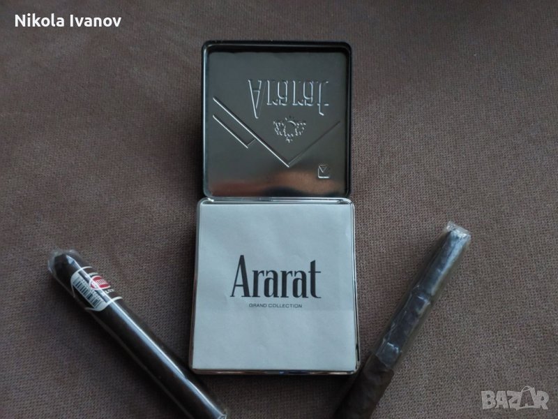 Табакера за цигари/кутия за пури Ararat, снимка 1