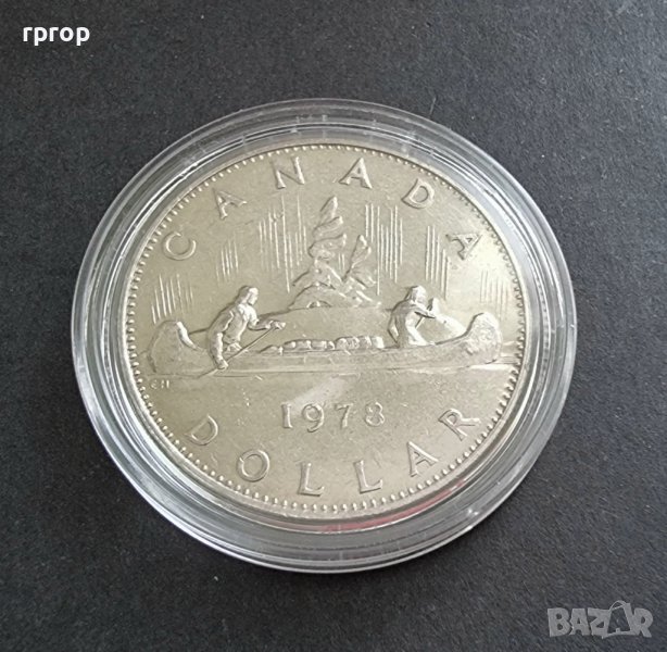 Монета. Канада. 1 долар . 1978 година. , снимка 1
