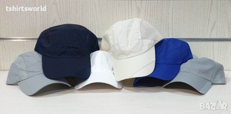 Нова изчистена дишаща шапка с козирка в различни цветове, шушляк, снимка 1