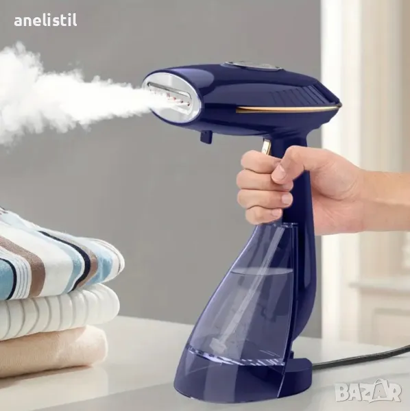 Преносим уред за гладене с пара PANCERKA 1500W, снимка 1