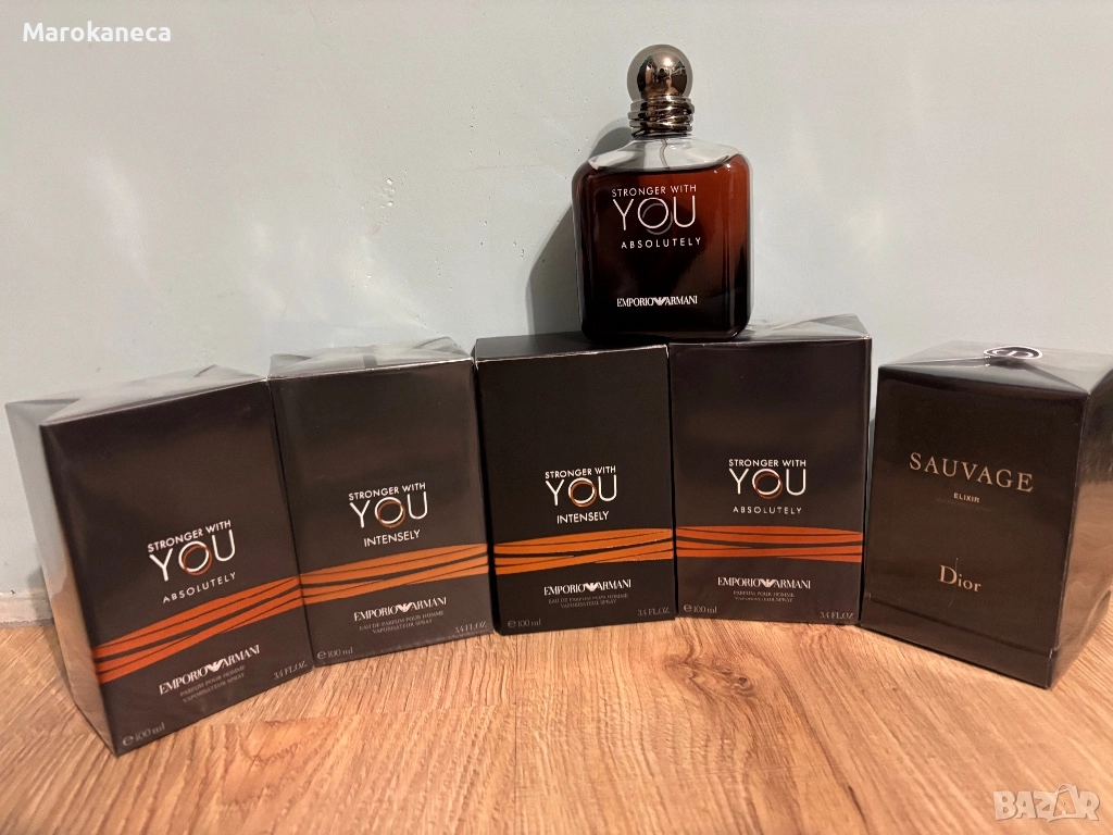 Парфюми Emporio armani ; Dior savage elexir, снимка 1