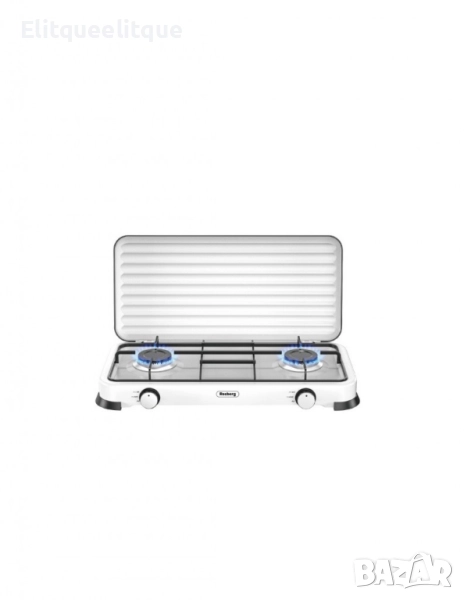 Двоен газов котлон с капак Rosberg, 30mbar\2x2.2kWh, снимка 1