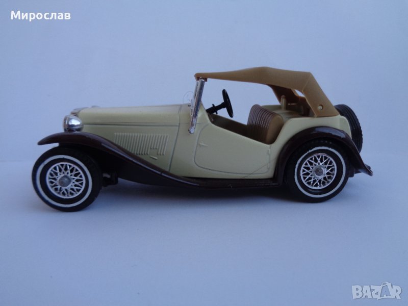 MATCHBOX 1945 MG T.C. КОЛИЧКА МОДЕЛ ИГРАЧКА , снимка 1