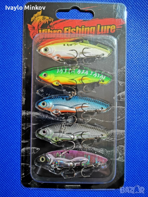 Цикади Truscend VIB 5.5см 9г 5бр. , снимка 1