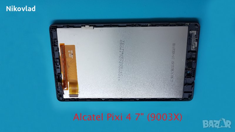 Дисплей с тъч и рамка Alcatel Pixi 4 7" (9003X), снимка 1