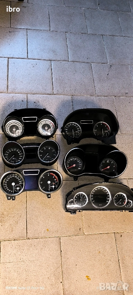 километражно табло за Мерцедес 1669003606 1645403947 1179008100 2129004004 2059001018 2469005405, снимка 1