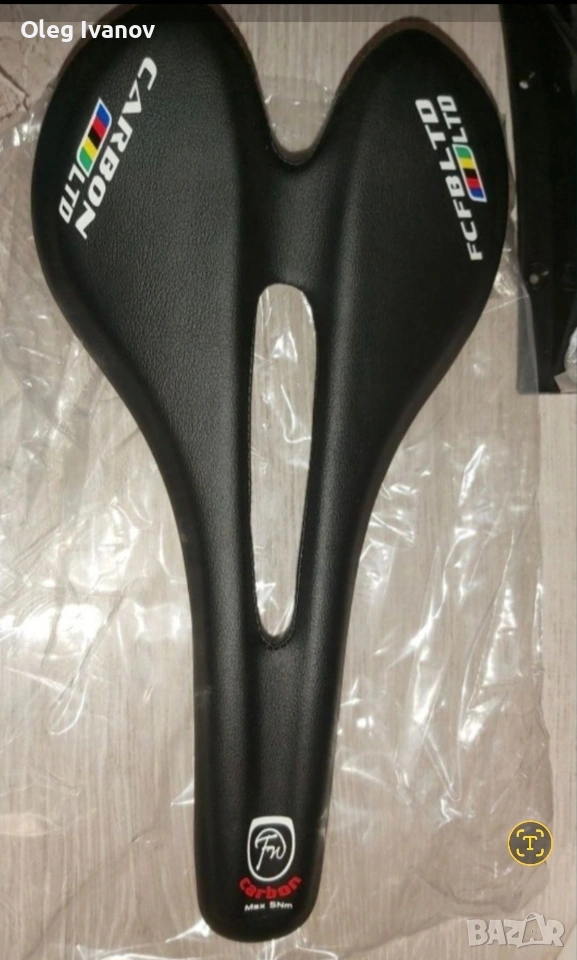 велосипедна седалка карбон, снимка 1