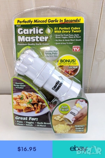 преса за чесън на кубчета, снимка 1