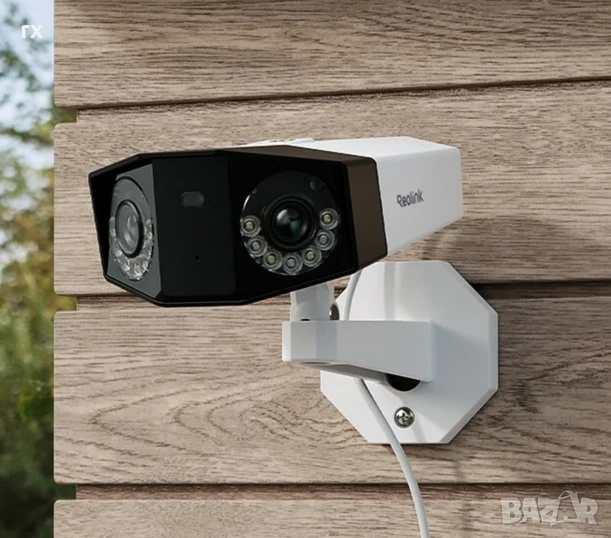  Reolink Duo 2 PoE 8MP 4K Видео Камера със 180° Панорама, снимка 1