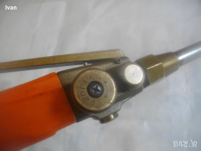 Газова пропан-бутан 82см масивна горелка със спусък за хидроизолации покриви професионална FORMAT , снимка 1