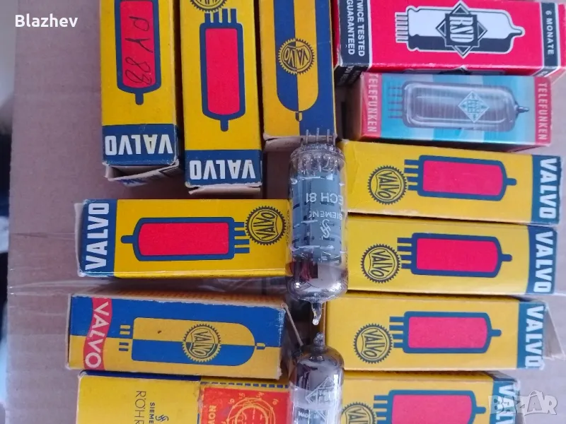Радио лампи Valvo Siemens Telefunken , снимка 1