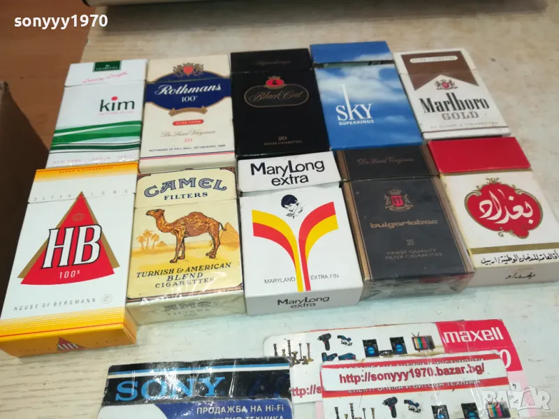 CAMEL KIM HB И ДР СТАРИ КУТИИ ОТ ЦИГАРИ 2511241020, снимка 1