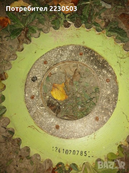 Верижно колело сламошнек Е517, Е517, снимка 1