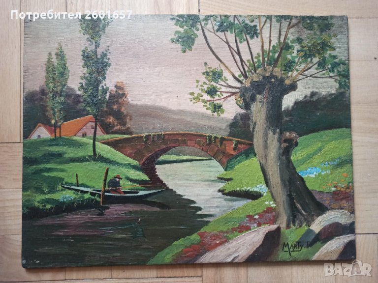 Красива картина маслени бои., снимка 1