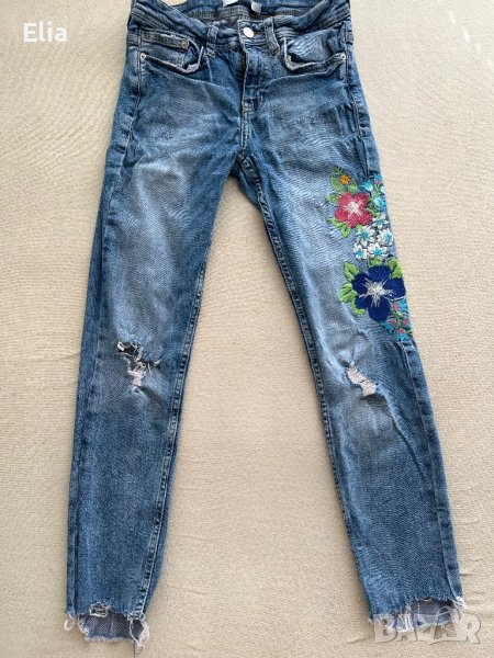 Дамски дънки Zara, снимка 1